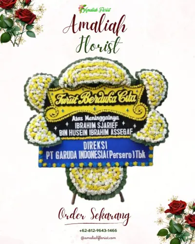 Papan Bunga Duka di Kabuaran